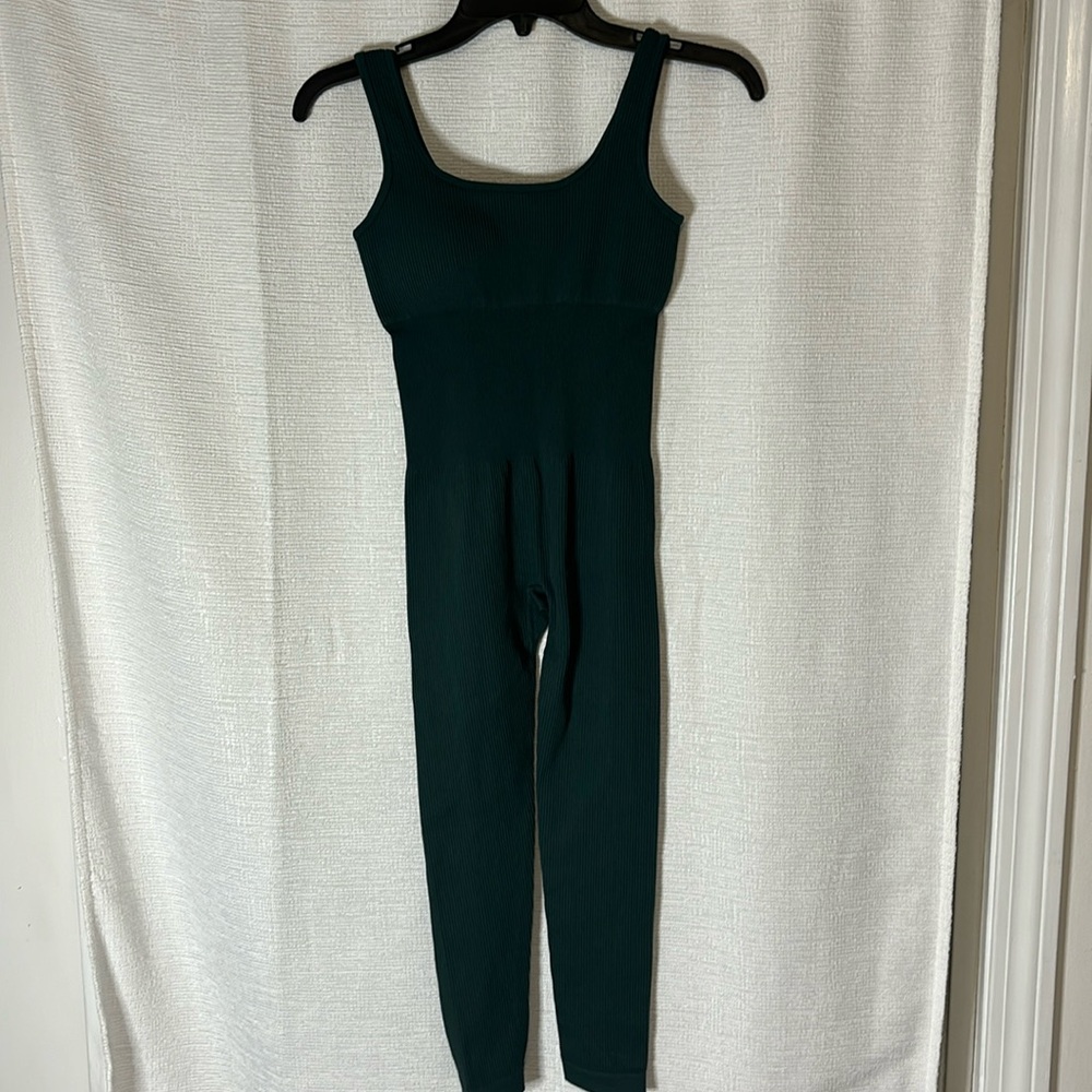 Dark Green Jumpsuit